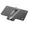 K&M 24357-000-55 универсальная монтажная платформа 107.9 x 50.8 mm - M6, сталь, чёрная - фото 83210