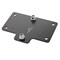 K&M 24357-000-55 универсальная монтажная платформа 107.9 x 50.8 mm - M6, сталь, чёрная - фото 83211