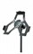 K&M 19712-300-55 держатель для iPad 2 и старше, крепится к микрофонной стойке на резьбу 3/8', наклонный, поворотный - фото 83482