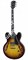 GIBSON MEMPHIS ES-335 SUNSET BURST полуакустическая электрогитара с кейсом, цвет сансет бёрст - фото 84568