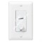BSS EC-V WHT настенная панель управления серии Contrio. Подключение Ethernet, вращающийся регулятор громкости, цвет белый - фото 84663