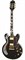 EPIPHONE SHERATON II PRO EBONY полуакустическая электрогитара, цвет чёрный - фото 84696