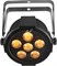 CHAUVET-DJ SlimPAR Q6 USB светодиодный прожектор направленного света типа LED PAR 6x4Вт RGBA c DMX, D-Fi и ИК управлением. - фото 85274