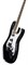ROCKDALE DS-ST112-BK электрогитара, форма стратокастер, цвет черный - фото 85884