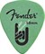 FENDER Rock-On Touring Picks, 351 Shape .88 MM, Surf Green, 72 Count медиатор 0.88мм, цвет бирюзовый (упакованы по 72 шт) - фото 86067