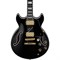 IBANEZ AM200-BK Prestige, полуакустическая гитара, цвет черный - фото 86331