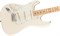 FENDER AM PRO STRAT LH MN OWT электрогитара American Pro Stratocaster, леворукая, цвет олимпик уайт, кленовая накладка гриф - фото 86475