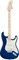 FENDER DELUXE STRAT MN SBT электрогитара Deluxe Strat (ясень), цвет сапфир блу трансперент, кленовая накладка грифа - фото 86773