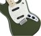 FENDER MUSTANG MN Olive электрогитара MUSTANG, цвет олив, кленовая накладка грифа - фото 86852
