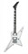 JACKSON GUS G STAR - STN BLK W/WHT PIN Электрогитара, серия Artist Signature - Gus G - фото 87972