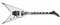 JACKSON USA King V™ KV2, Ebony Fingerboard, Snow White Электрогитара, серия USA Select - King V™ - фото 88078