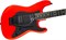 CHARVEL PM SC1 HH FR EBN - ROCKET RED Электрогитара, цвет красный - фото 88677