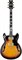 Gretsch G6609 PLAYERS EDITION BROADKASTER CENTER BLOCK DOUBLE-CUT WITH V-STO Электрогитара полуакустическая, цвет темно-вишневый - фото 89306