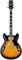 Gretsch G6609 PLAYERS EDITION BROADKASTER CENTER BLOCK DOUBLE-CUT WITH V-STO Электрогитара полуакустическая, цвет темно-вишневый - фото 89307