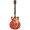 Gretsch G6620TFM Players Edition Nashville Center-Block Double Cut., Bigsby, Tiger Flame Maple, Orange Электр. гит., цв. оранж - фото 89310