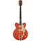 Gretsch G6620TFM Players Edition Nashville Center-Block Double Cut., Bigsby, Tiger Flame Maple, Orange Электр. гит., цв. оранж - фото 89311