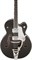 Gretsch G6136SLBP Brian Setzer Phoenix, Bigsby, TV Jones, Black, Lacquer Электрогитара полуакустическая, цвет черный лак - фото 89326