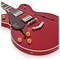Gretsch G2622LH Streamliner Center Block, V-Stoptail, Left-Handed, Flagstaff Sunset Электрогитара левосторонняя, цвет красный - фото 89544