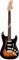 FENDER DELUXE STRAT PF 2TSB электрогитара Deluxe Strat (ясень), 2-х цветный санберст, накладка грифа Пао Ферро - фото 90773