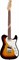 FENDER DLX TELE THINLINE PF 3TSB электрогитара Deluxe Thinline Tele, 3-х цветный санберст, накладка грифа Пао Ферро - фото 90798