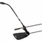 SHURE CVG12D-B/C конденсаторный кардиоидный микрофон на гибком держателе, с подставкой, встроенный преамп, черный, длина 30 см. - фото 91293