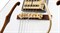 EPIPHONE EMPEROR SWINGSTER White Royale PW гитара полуакустическая, цвет белый - фото 91667