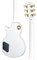 GIBSON CUSTOM LES PAUL CUSTOM ALPINE WHITE электрогитара с кейсом, цвет белый, фурнитура Gold - фото 91749