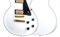 GIBSON CUSTOM LES PAUL CUSTOM ALPINE WHITE электрогитара с кейсом, цвет белый, фурнитура Gold - фото 91750