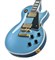 GIBSON CUSTOM LES PAUL CUSTOM PELHAM BLUE электрогитара с кейсом, цвет синий, фурнитура Gold - фото 91763
