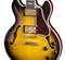 GIBSON CUSTOM CS-356 VINTAGE SUNBURST полуакустическая электрогитара с кейсом, цвет санберст, фурнитура Gold - фото 91831