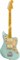 FENDER 2018 JOURNEYMAN RELIC® 50'S JAZZMASTER® - FADED DAPHNE BLUE Электрогитара с кейсом, цвет голубой - фото 93315