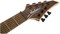 JACKSON MM JUGGERNAUT HT 7 FM AMB TGR EYE Электрогитара именная Misha Mansoor, цвет коричневый - фото 93696