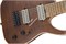 JACKSON MM JUGGERNAUT HT 7 FM AMB TGR EYE Электрогитара именная Misha Mansoor, цвет коричневый - фото 93698