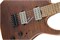 JACKSON MM JUGGERNAUT HT 6 FM AMB TGR EYE Электрогитара именная Misha Mansoor, цвет коричневый - фото 93711