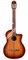 CORDOBA IBERIA C4-CE, Edge Burst finish гитара электроакустическая, классическая, корпус махогани, верхняя дека массив махогани, - фото 93789