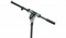 K&M 21160-300-55 верхний узел для микрофонной стойки журавль, длина 395 мм, резьба 3/8', сталь, чёрный - фото 94871