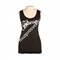 GIBSON LOGO WOMEN'S TANK MEDIUM женская майка с логотипом Gibson, размер M, цвет чёрный - фото 94997