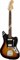 FENDER PLAYER JAGUAR PF 3TS Электрогитара, цвет санберст - фото 95332