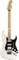 FENDER PLAYER STRAT FR HSS MN PWT Электрогитара, цвет белый, HSS, Floyd Rose - фото 95386