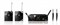 AKG WMS40 Mini2 Instrumental Set BD US45A/C (660.700&662.300) радиосистема с 2-мя поясными передатчиками + гитарные шнуры - фото 95519