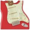 FENDER 60S STRAT LACQUER PF FRD Электрогитара, 60S Страт, цвет красный - фото 95808