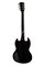 GIBSON SG Standard Ebony электрогитара, цвет черный, в комплекте кожаный чехол - фото 96205