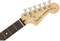FENDER AMERICAN PERFORMER JAZZMASTER®, RW, VINTAGE WHITE электрогитара, цвет жёлтый, в комплекте чехол - фото 96618