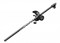 K&M 25800-311-55 настольный металлический микрофонный держатель на струбцине (0-48мм), 560-1020 мм, вращение 360гр, цвет черный - фото 96653