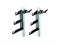 044 TRPL BCKGRND HOOK SET W/CLMPS) - фото 97397