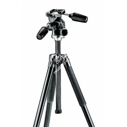 Штатив Manfrotto MK294A4-D3RC2 ALU TRIPOD BLK WITH 3W HEAD - фото 100089