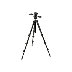 Штатив Manfrotto MK294A4-D3RC2 ALU TRIPOD BLK WITH 3W HEAD - фото 100090