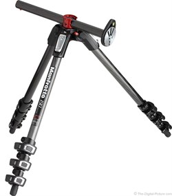 MT190CXPRO4 штатив карбон. DUAL, 4/160/52,5/1,65/7 (сек/выс/слож/вес/нагр),черный - фото 100102
