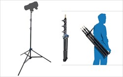 Стойка для освещения Kupo 070AC mini CLICK stand w/ AIR CUSHION - фото 100885