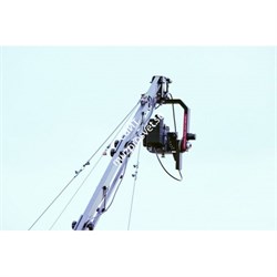 Кран Proaim 21ft Alphabet Jib Crane, 100mm Tripod Stand, Sr. Pan Tilt Head, Portable Dolly - фото 101161